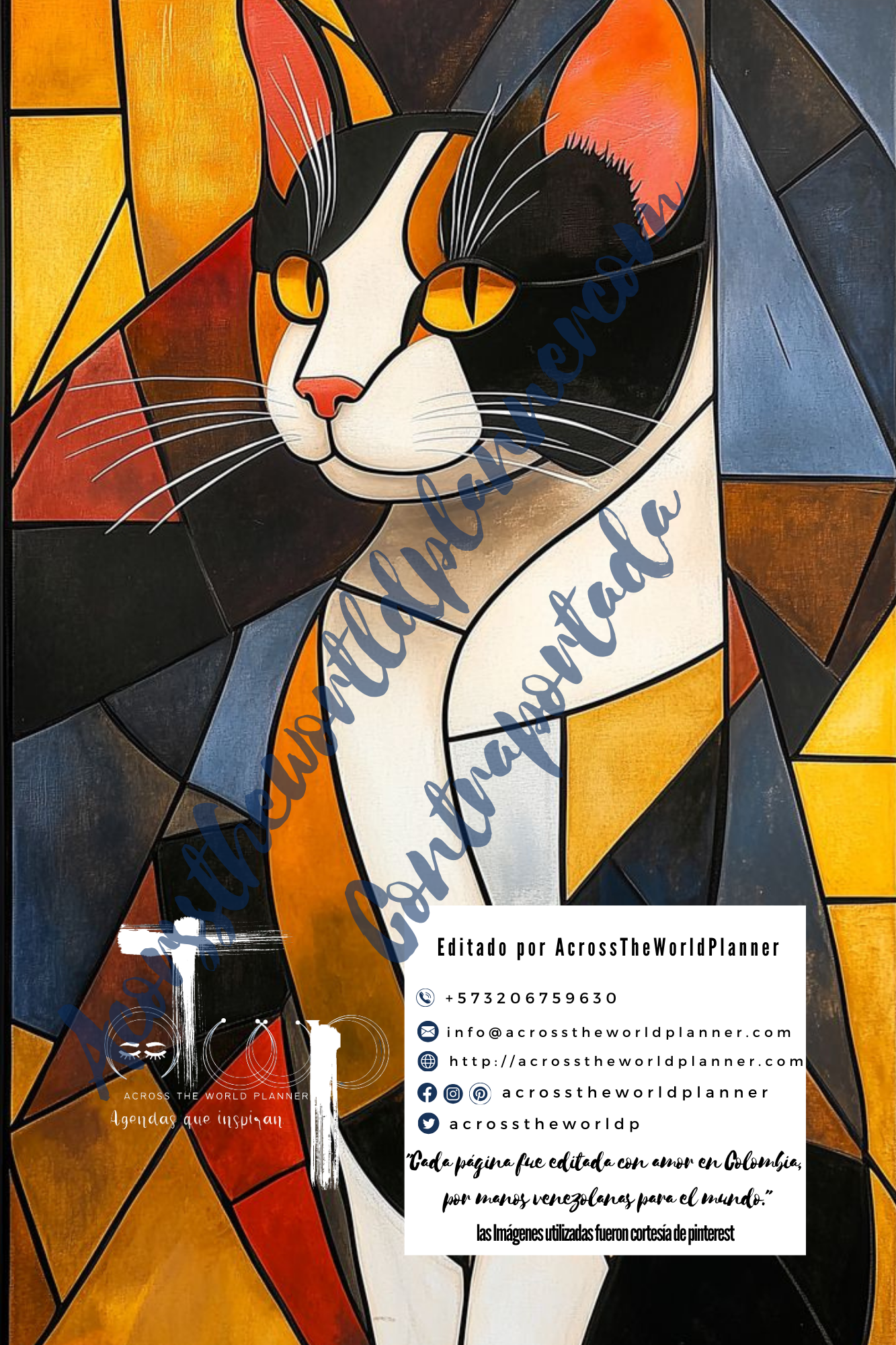 Planner de Animales (Gatos) - Agenda peronalizada para los amantes de los gatos