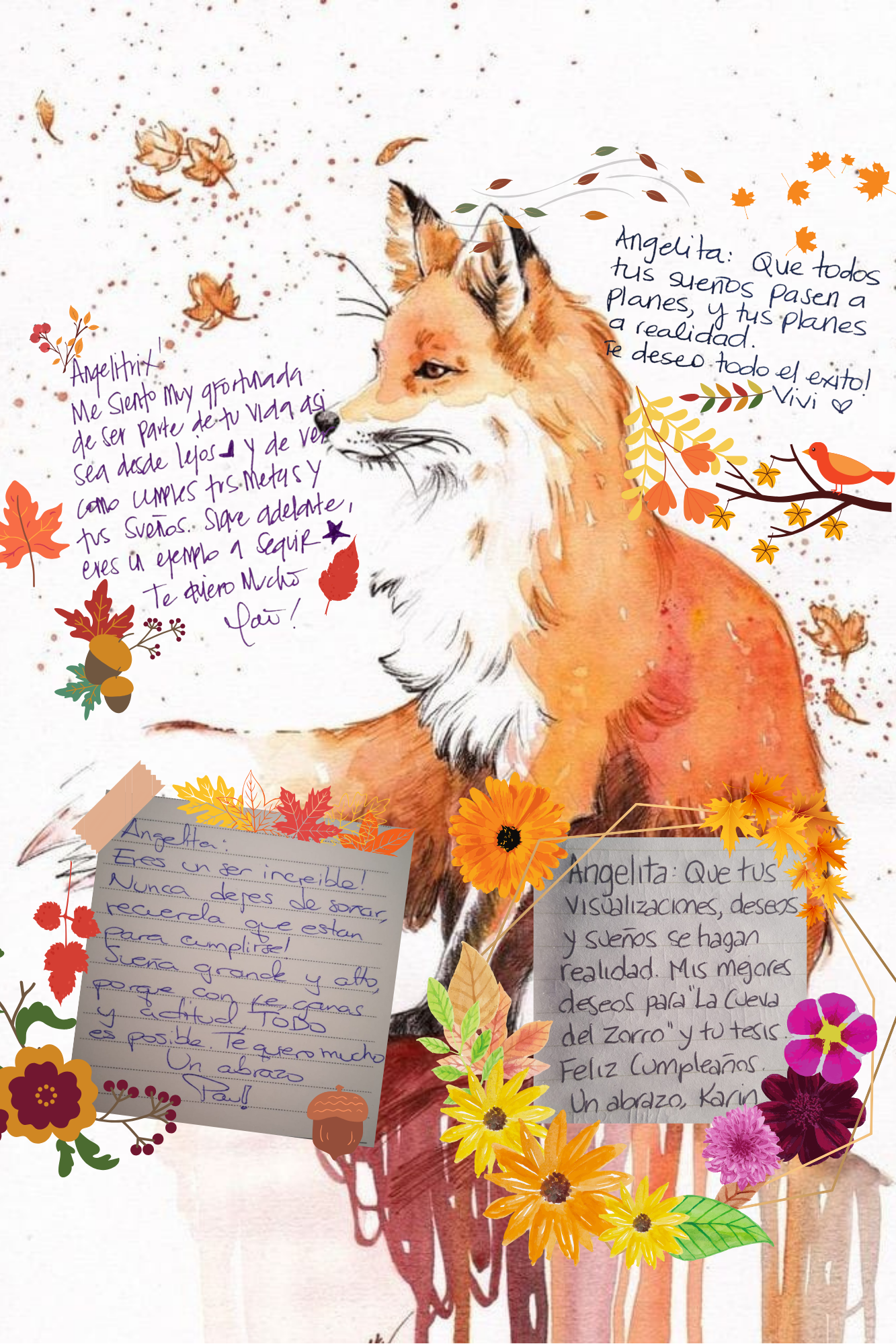 Planner Animales (Zorro) - Agenda personalizada para los amantes de los zorros