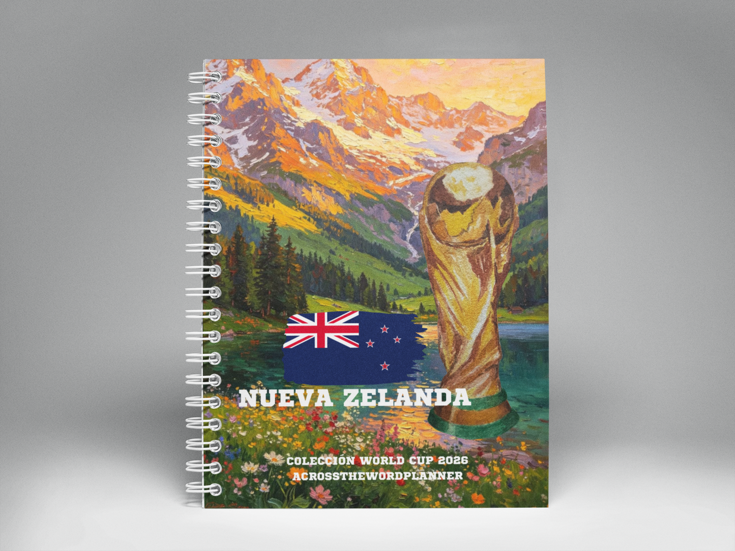 🌍⚽ Illustrated Notebook World Cup 2026 Collection - Germany