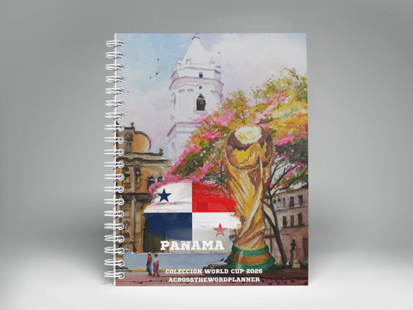 🌍⚽ Cuaderno Ilustrado Colección Mundial 2026 - Panama