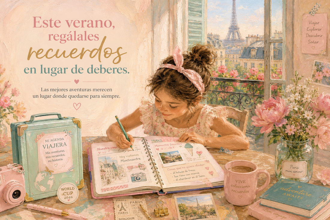 🌈 ¿Y si este verano tus hijos coleccionaran recuerdos en lugar de deberes?