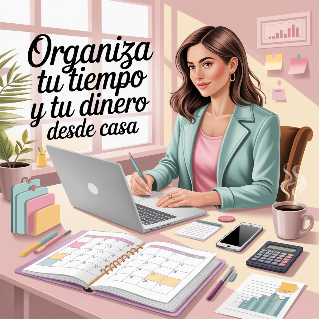 Herramientas Digitales para Gestionar tu Tiempo y Finanzas Desde Casa (sin complicarte la vida)