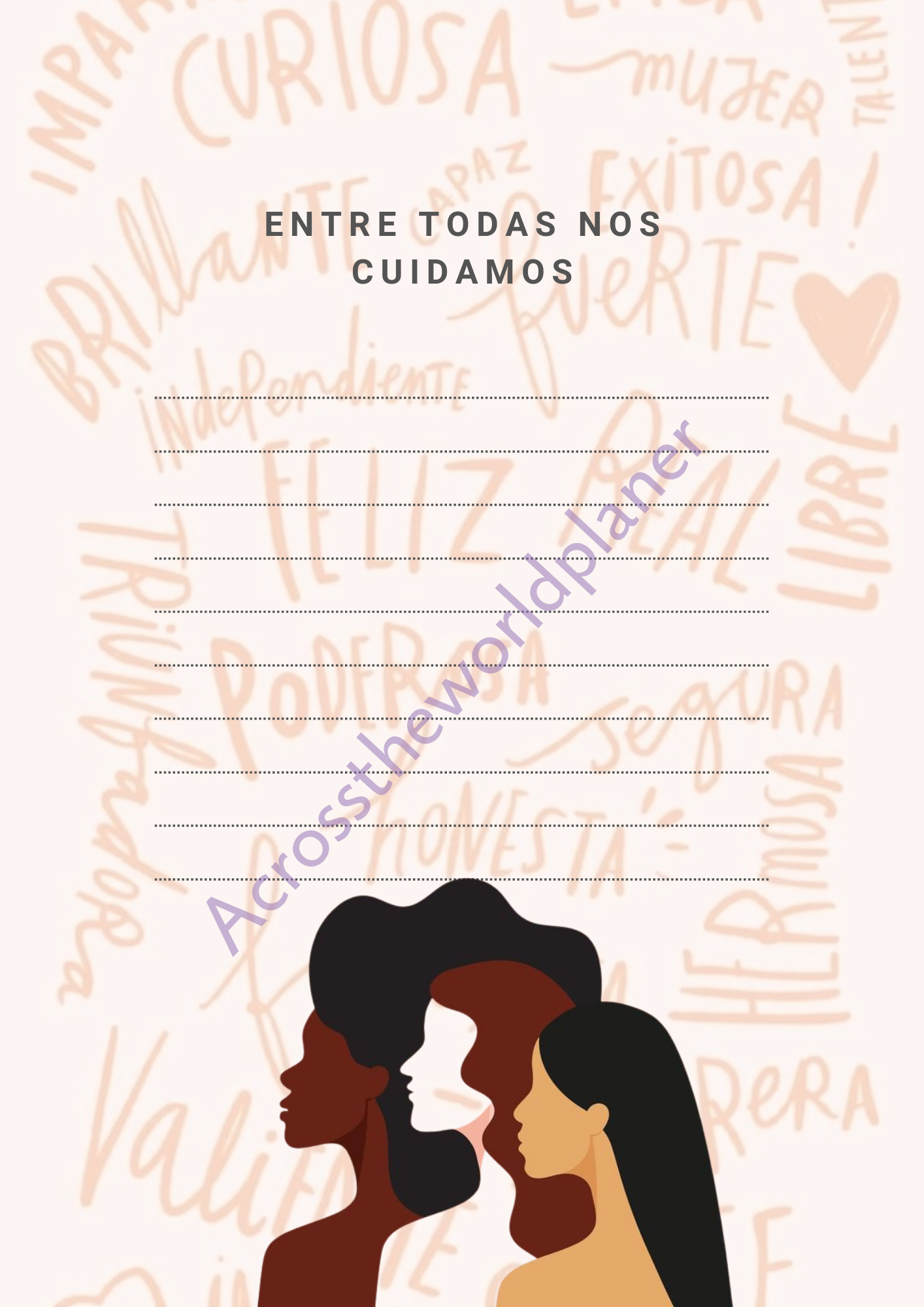 My Goals Personalized Planner: Women's Day 2025