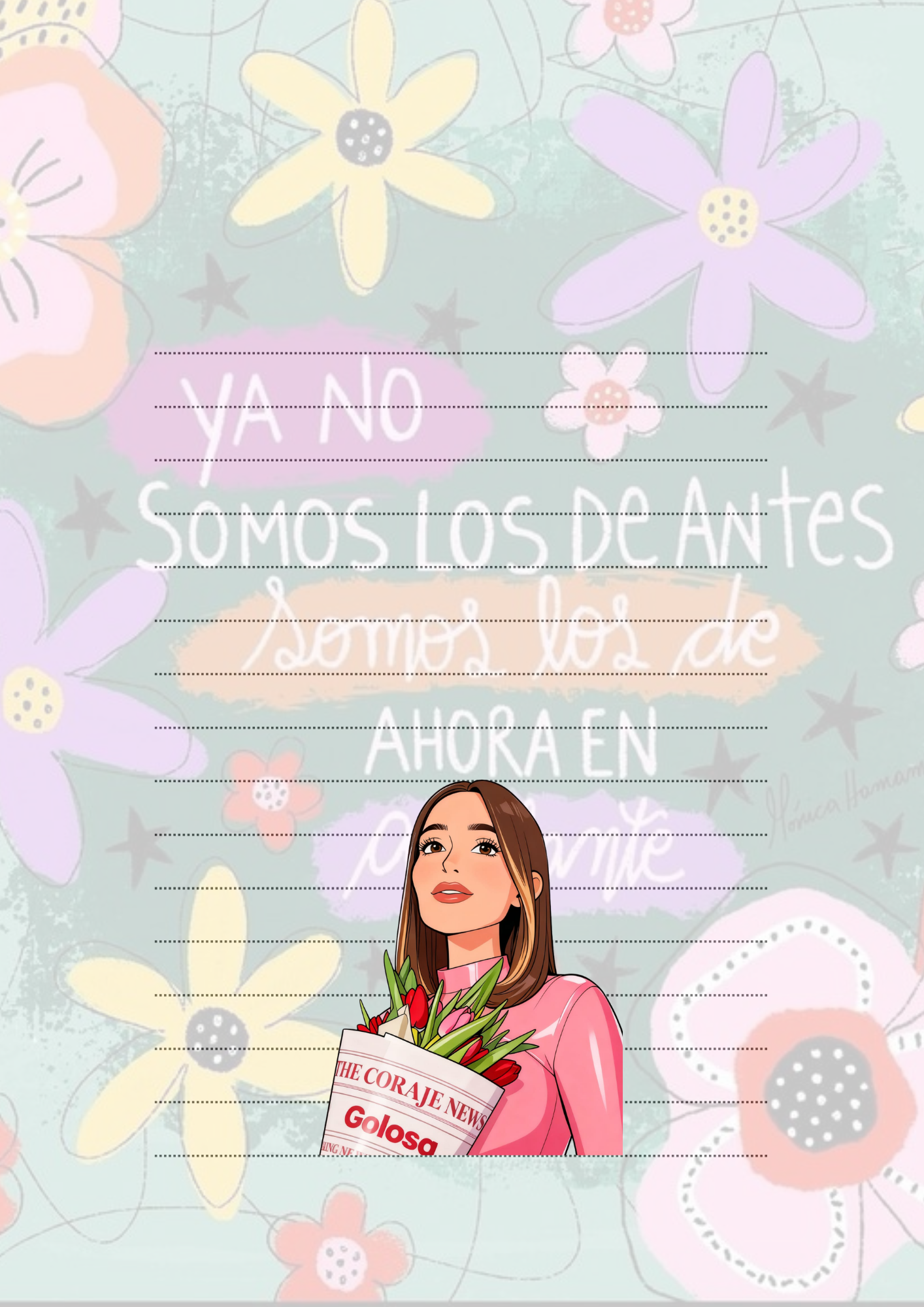 Planner personalizado Día De la Mujer 2026