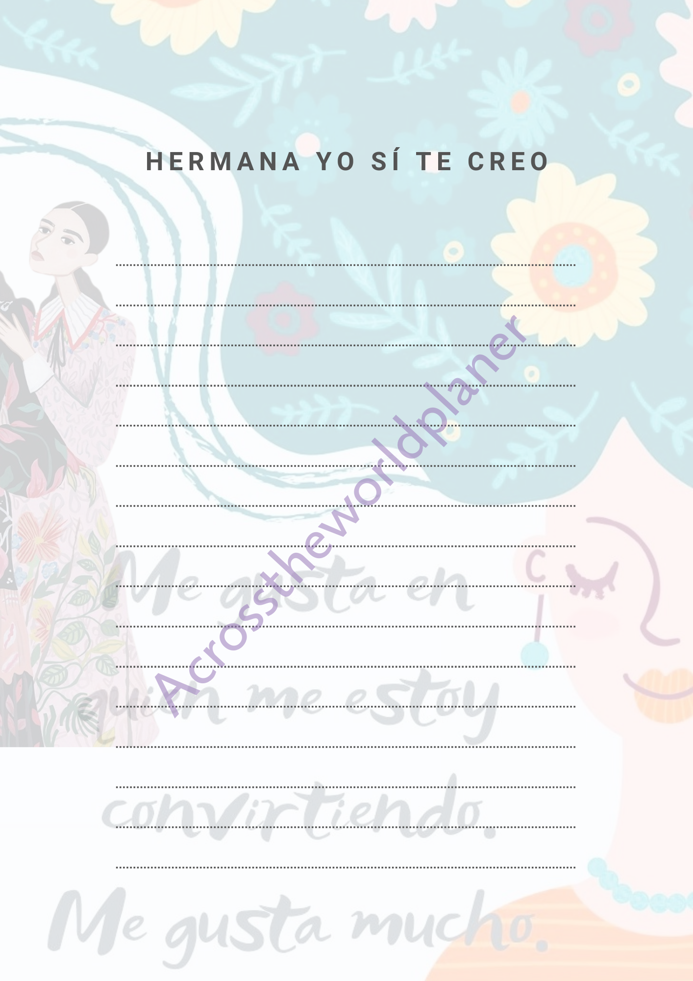 My Goals Personalized Planner: Women's Day 2025