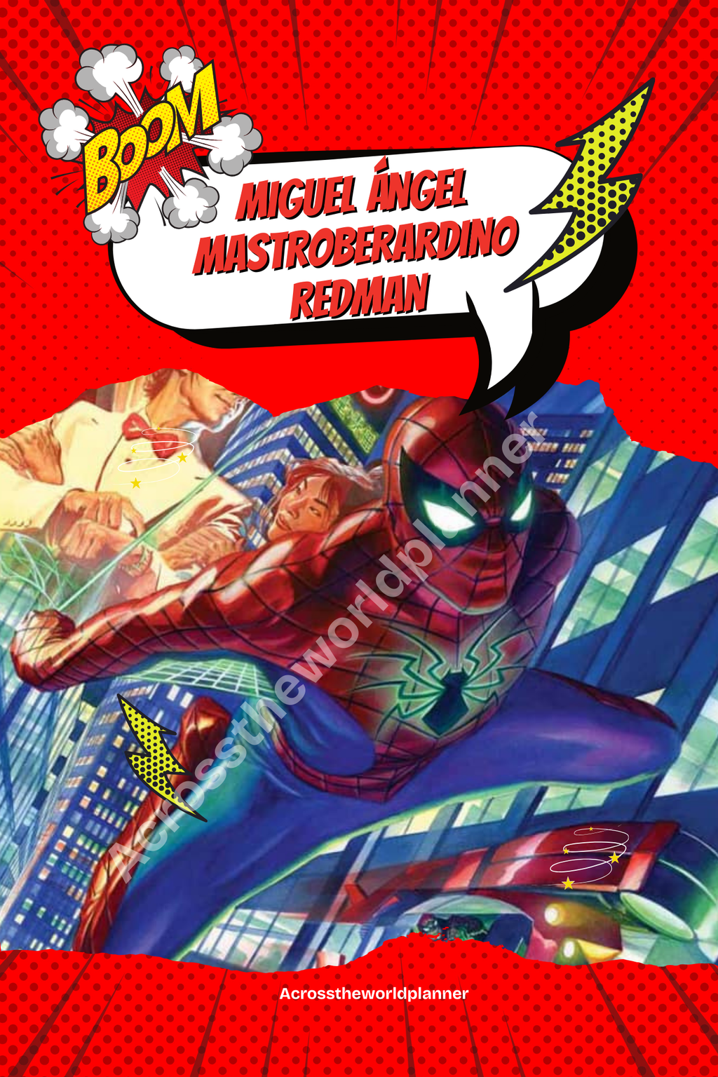 Cuaderno Personalizado: Spider Man