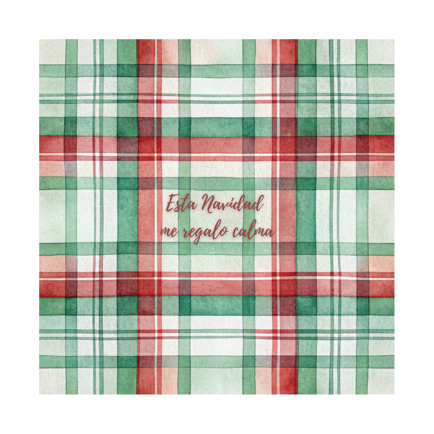 Juego de servilletas de tela Mensajes de Navidad 2025