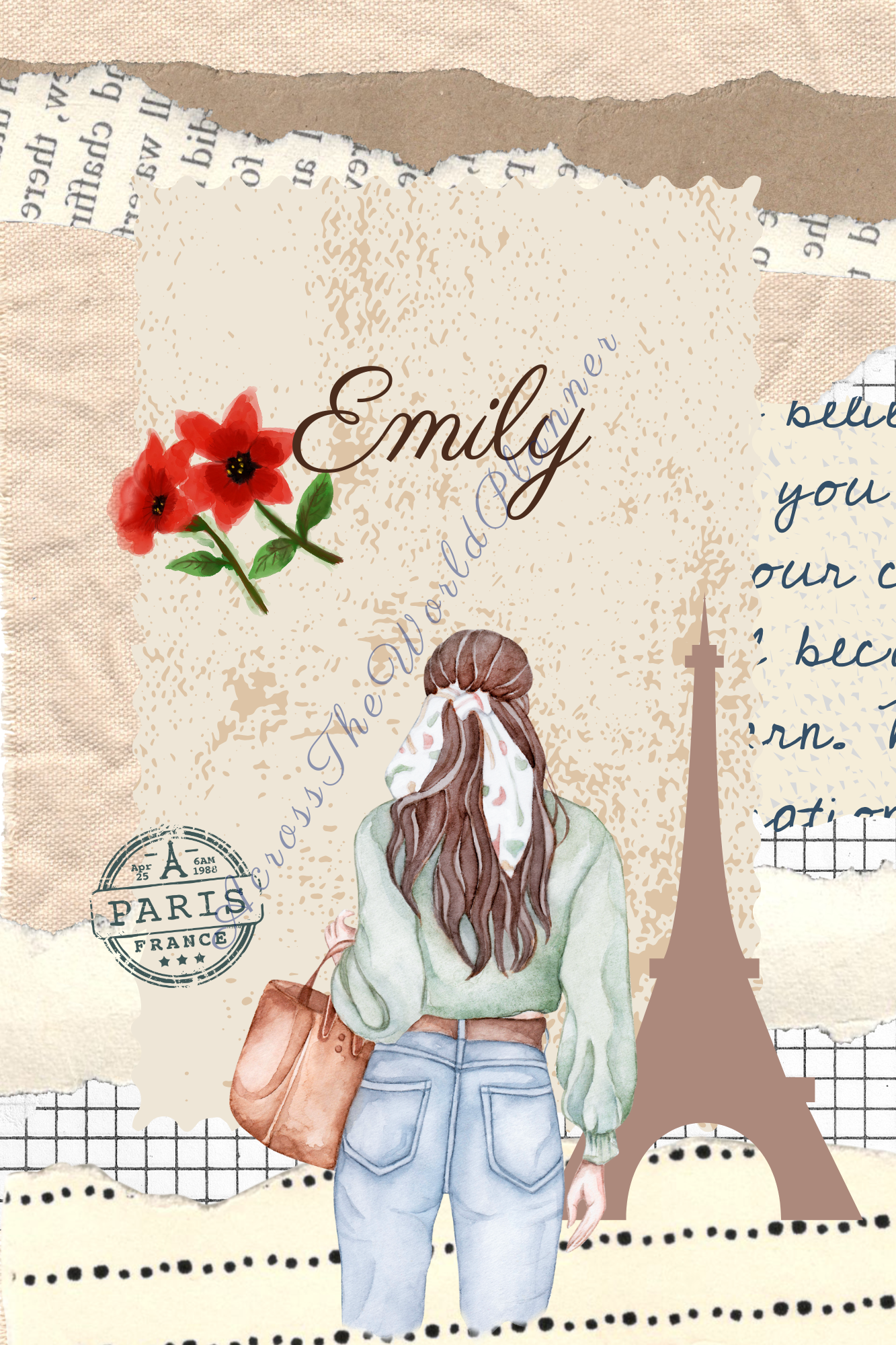 Planner personalizado Viajes o Países - Paris