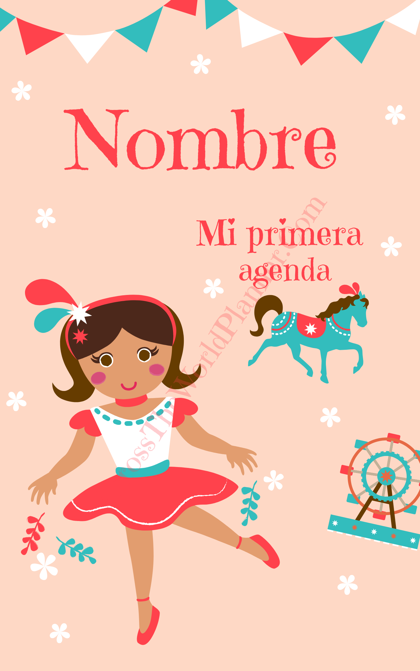 Mi primer Planner - Agenda personalizado para niñas
