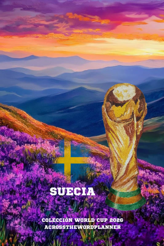🌍⚽ Illustrated Notebook World Cup 2026 Collection - Germany