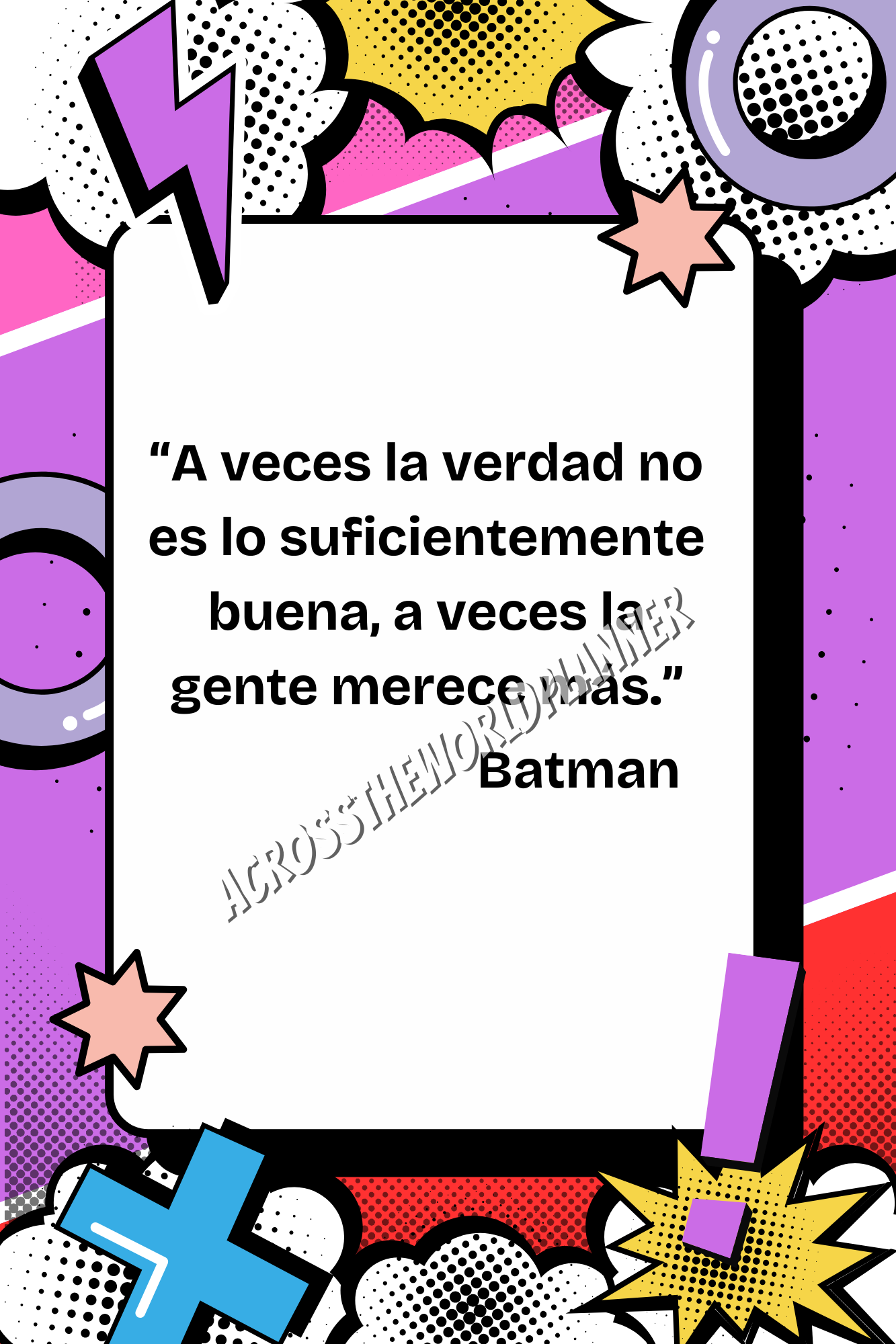 Cuaderno Personalizado: Batman