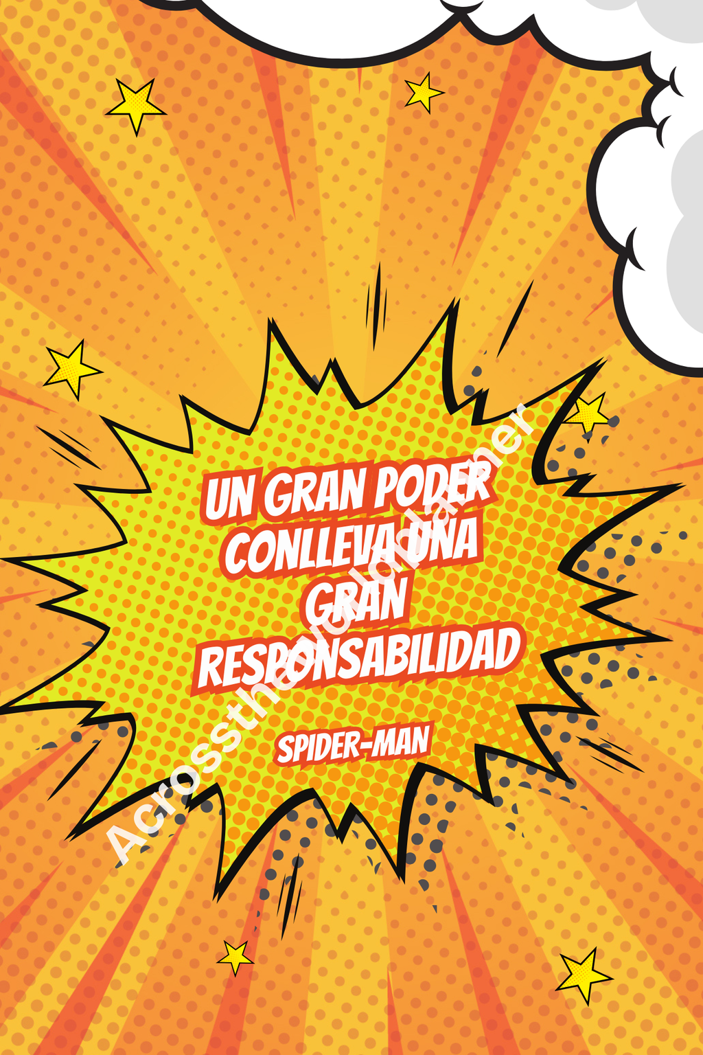 Cuaderno Personalizado: Spider Man