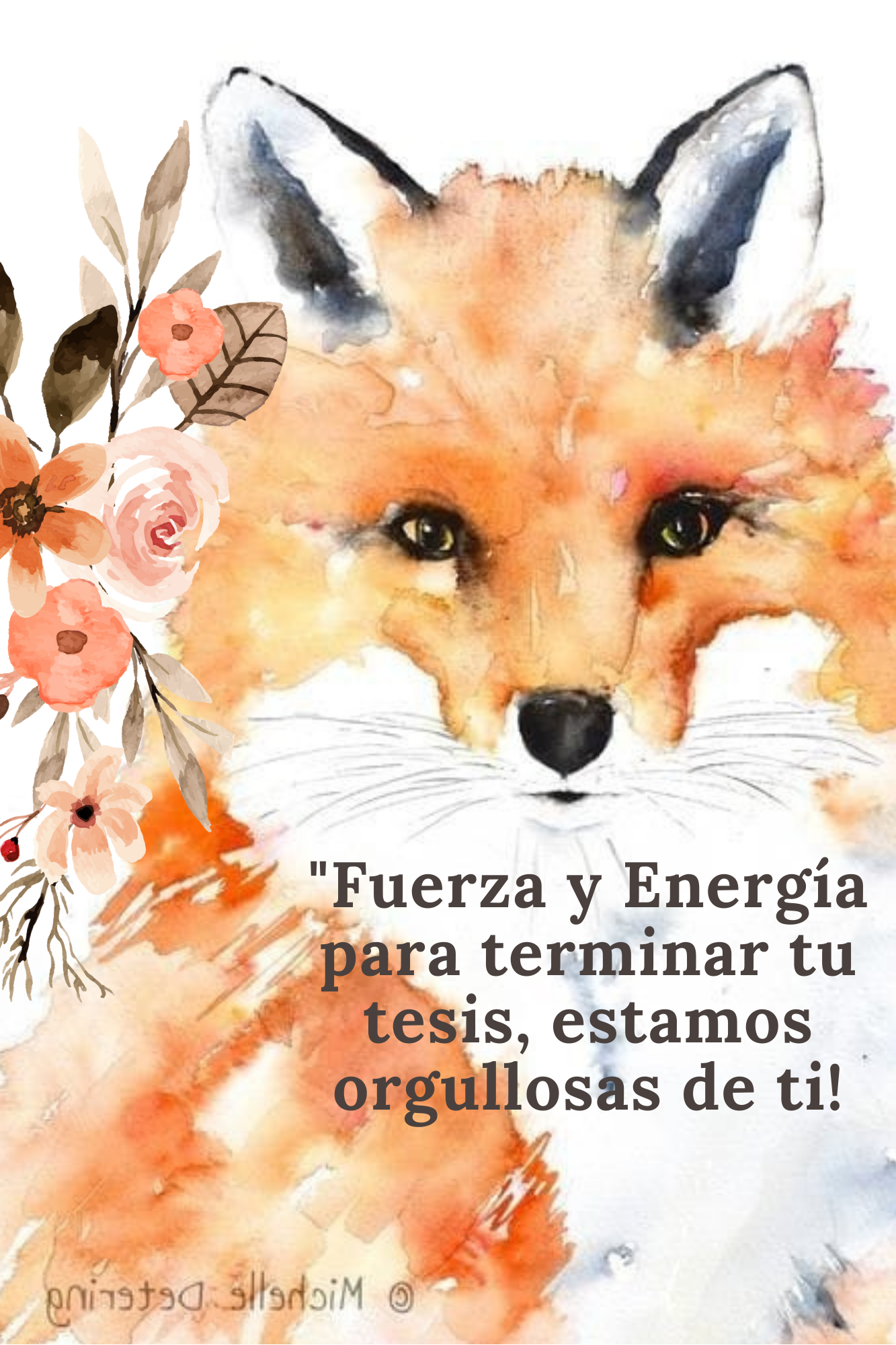 Planner Animales (Zorro) - Agenda personalizada para los amantes de los zorros