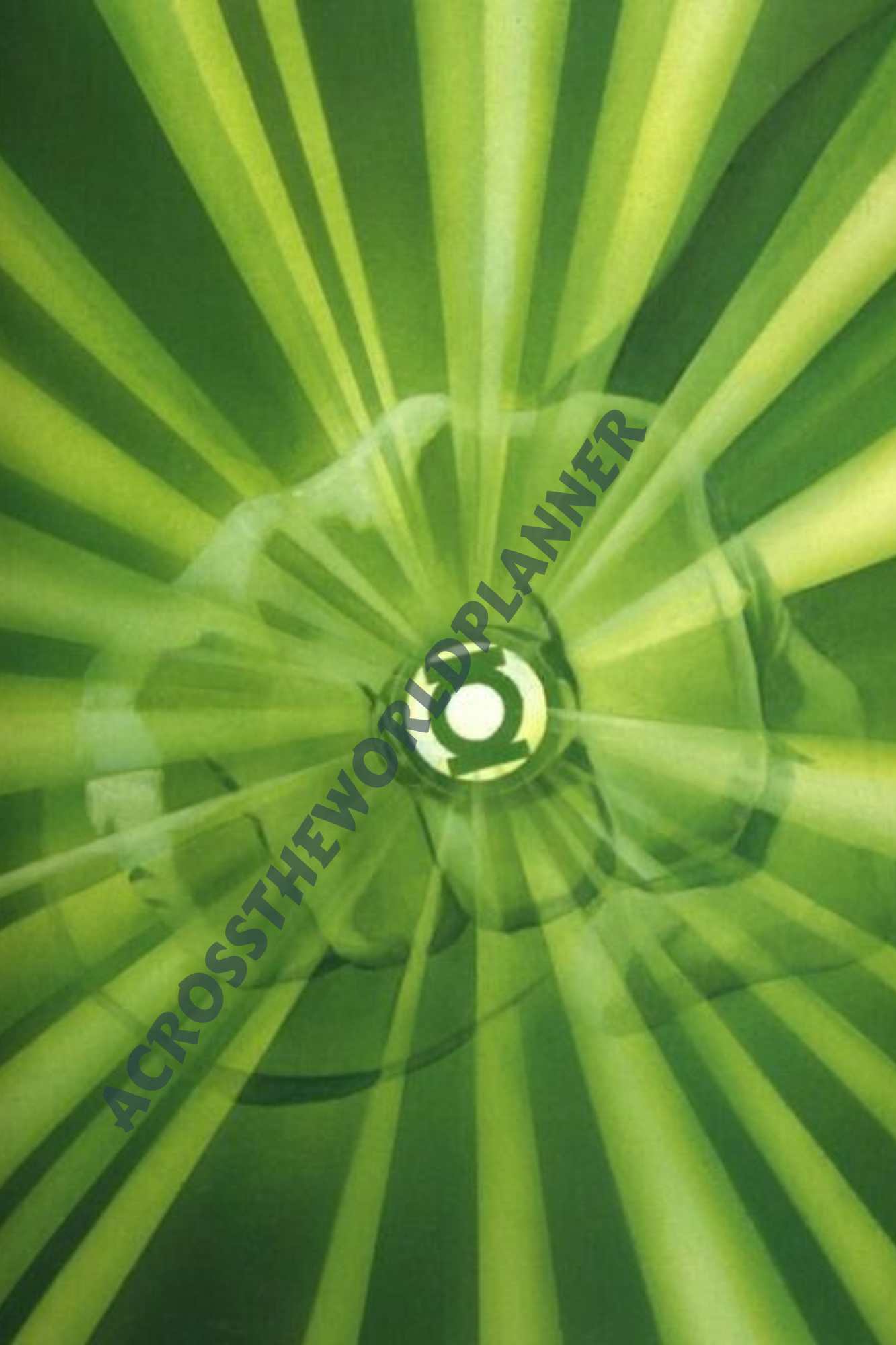 Planner personalizado Super Hérores: Linterna verde