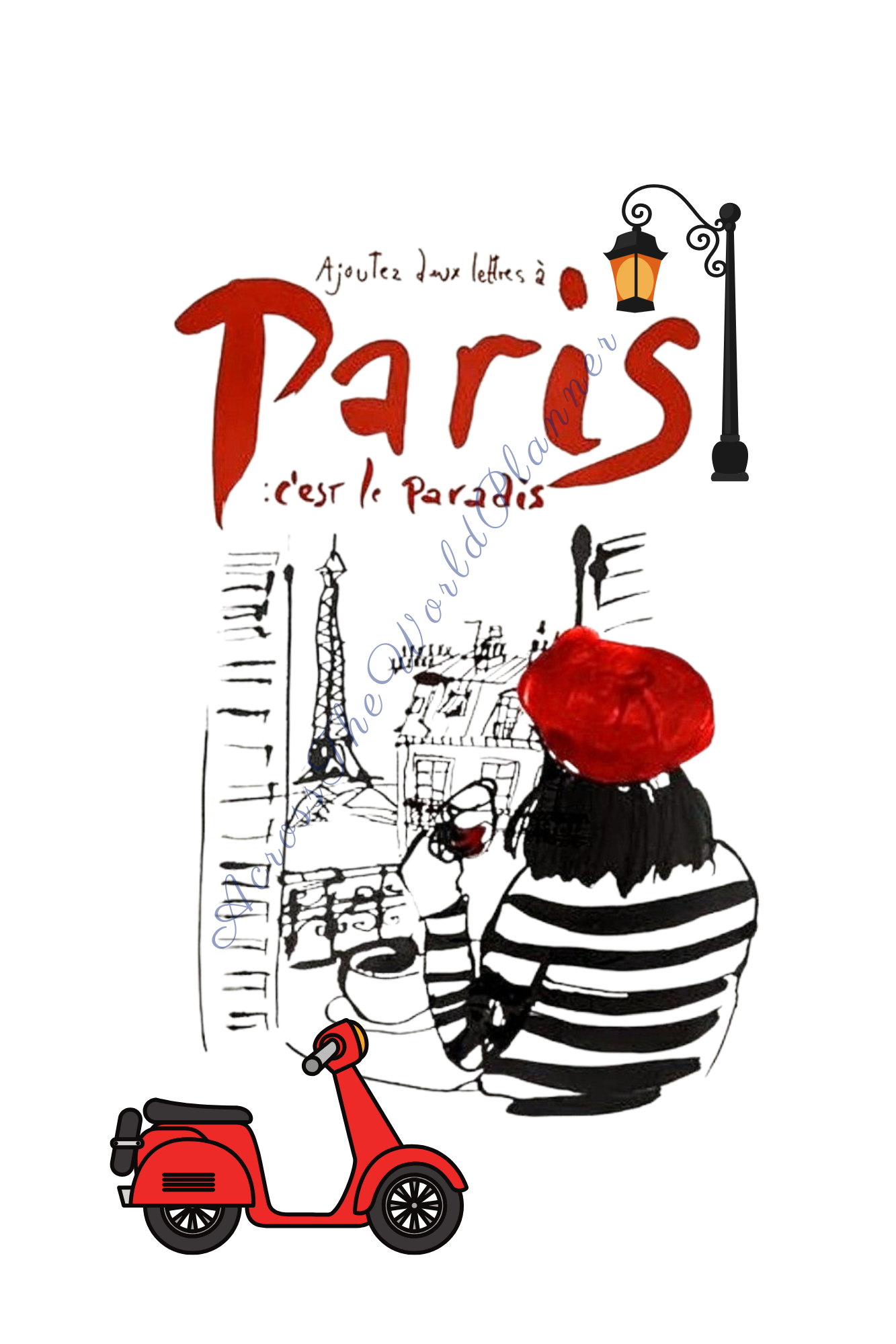 Planner personalizado Viajes o Países - Paris