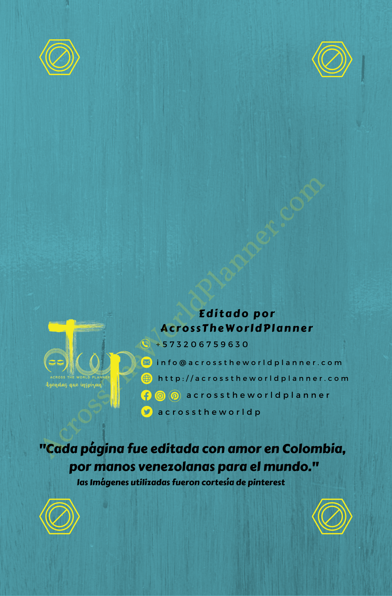 Planner personalizado San Valentín para él