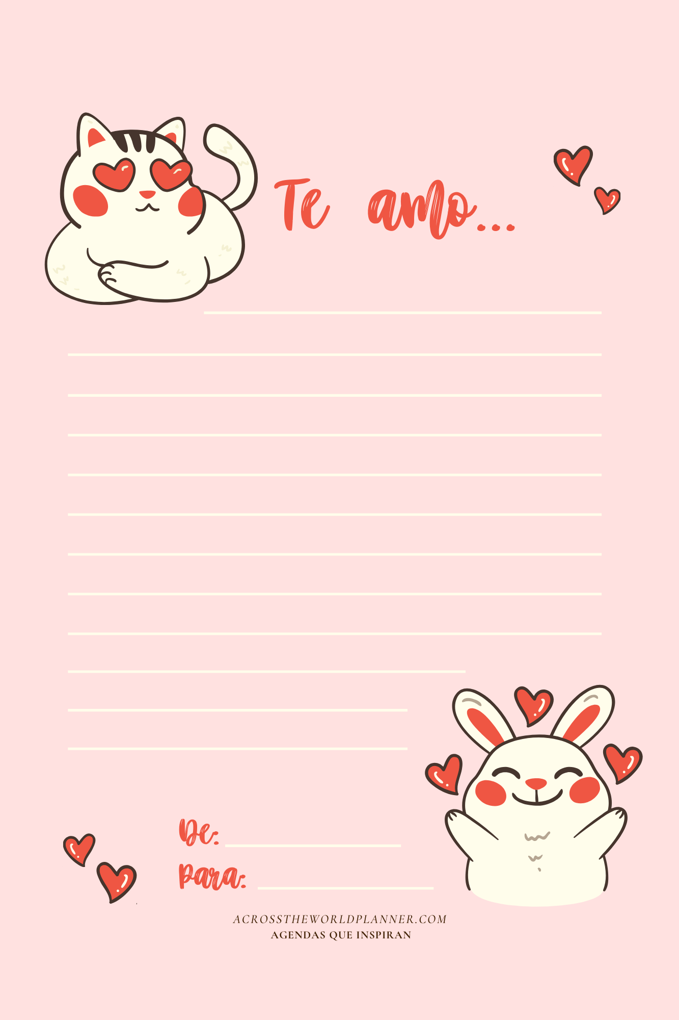 Paquete gratuito 12 muestras de cartas Día de la Madre