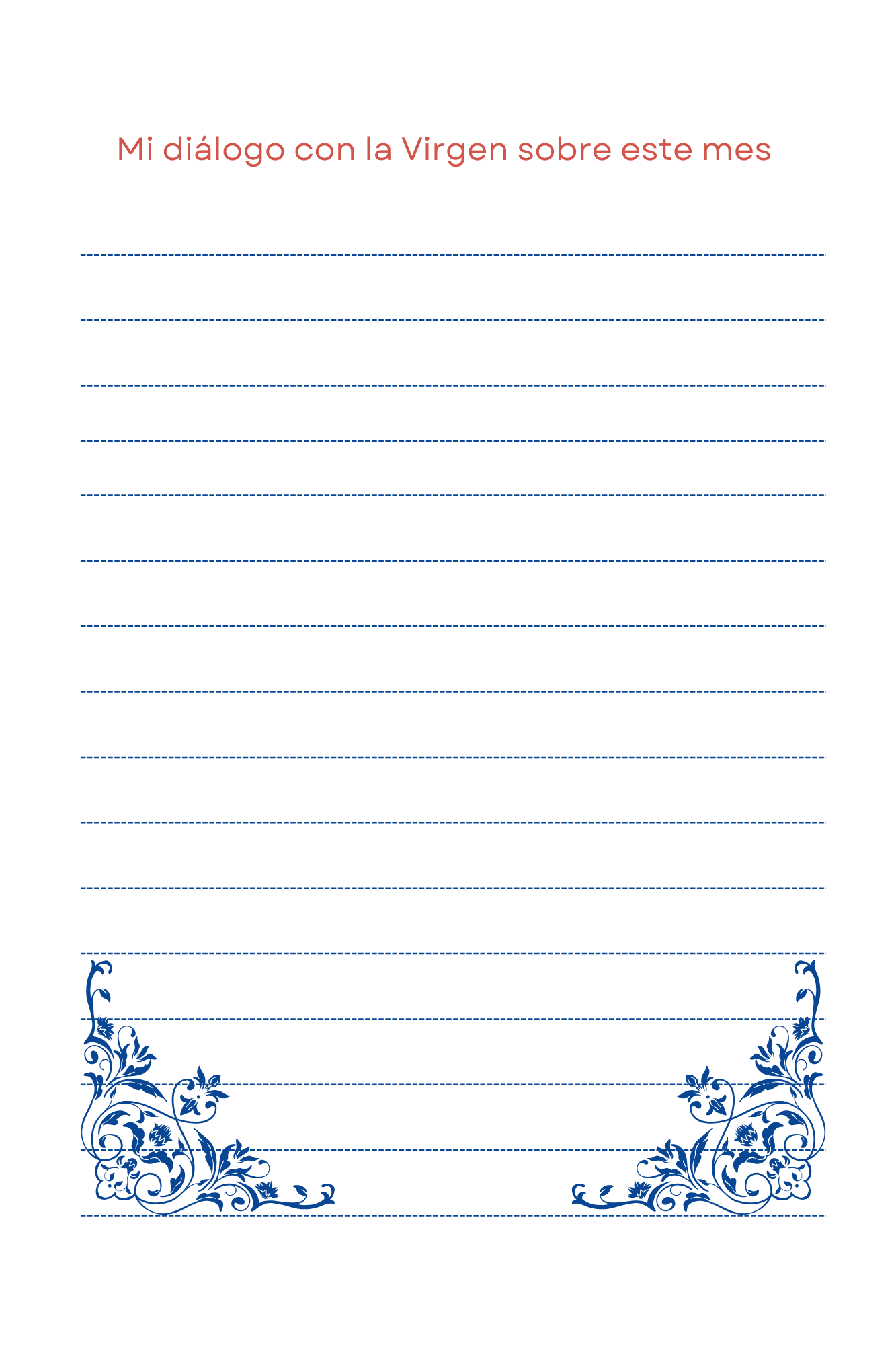 Planner personalizado Virgenes
