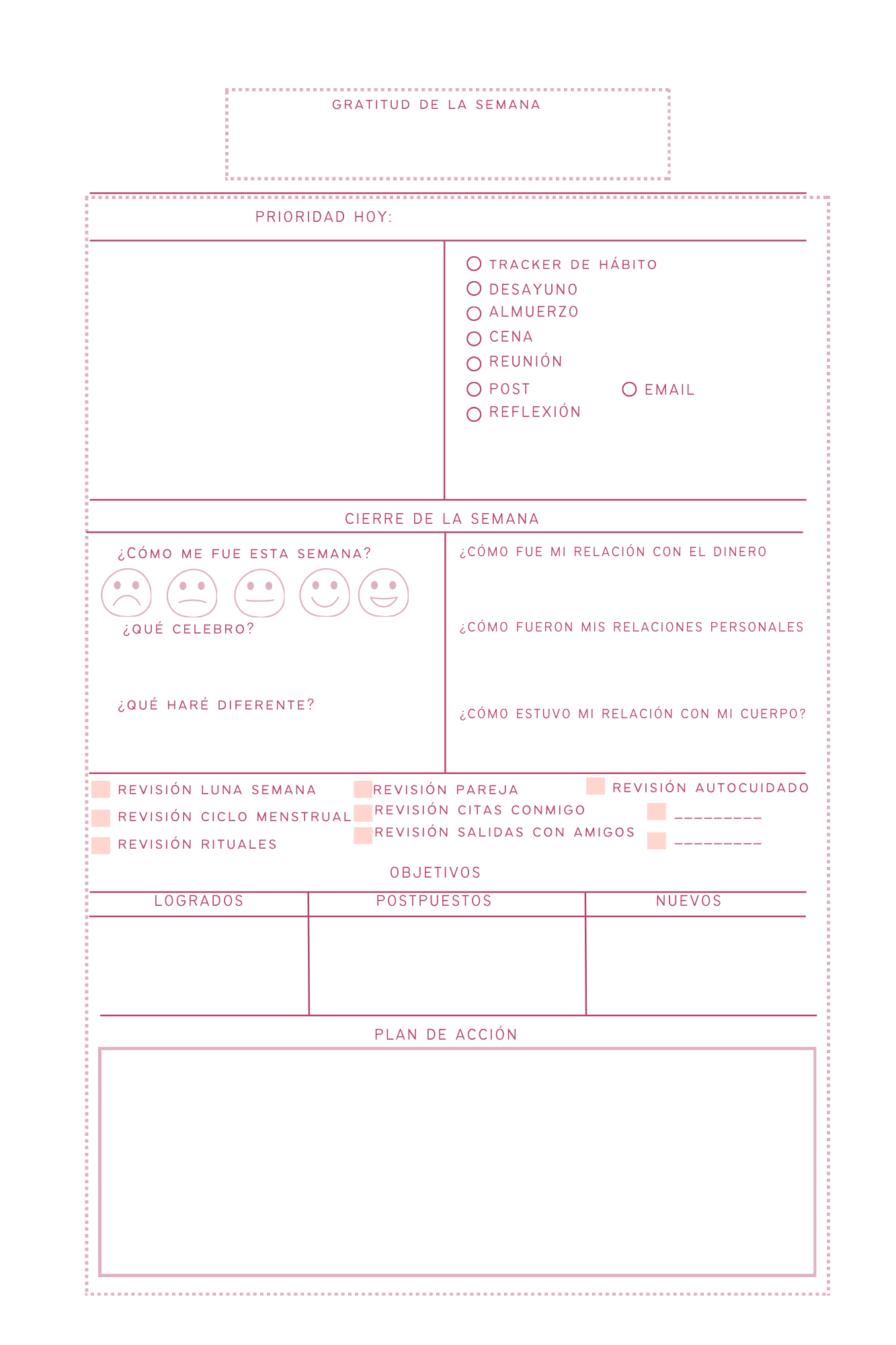 Regalo Agenda 2025 Descargable