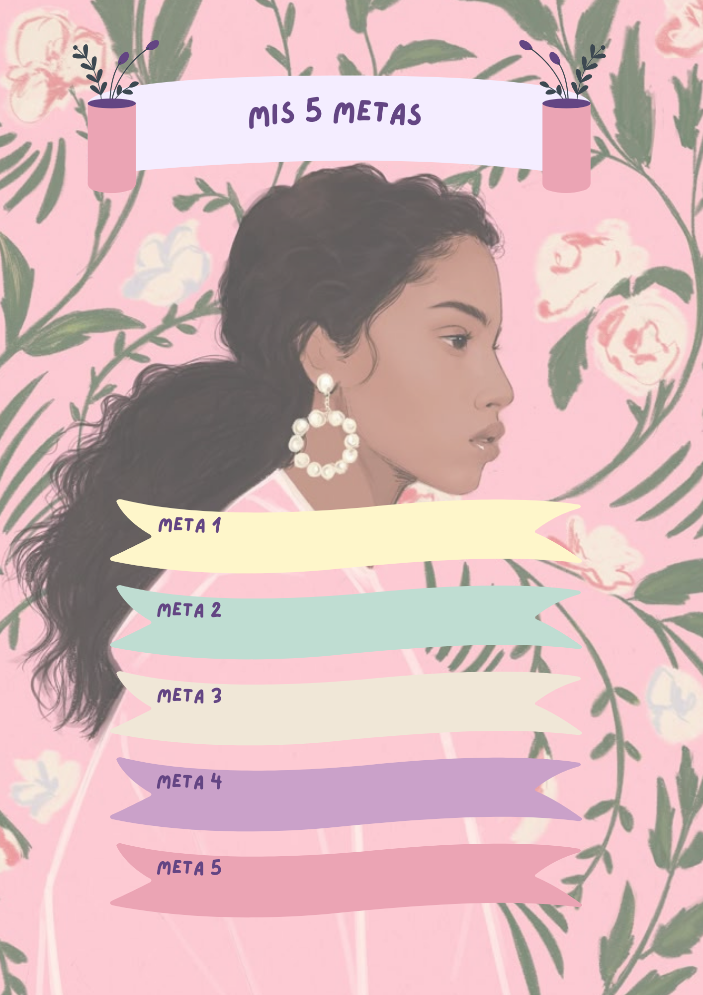 My Goals Personalized Planner: Women's Day 2025