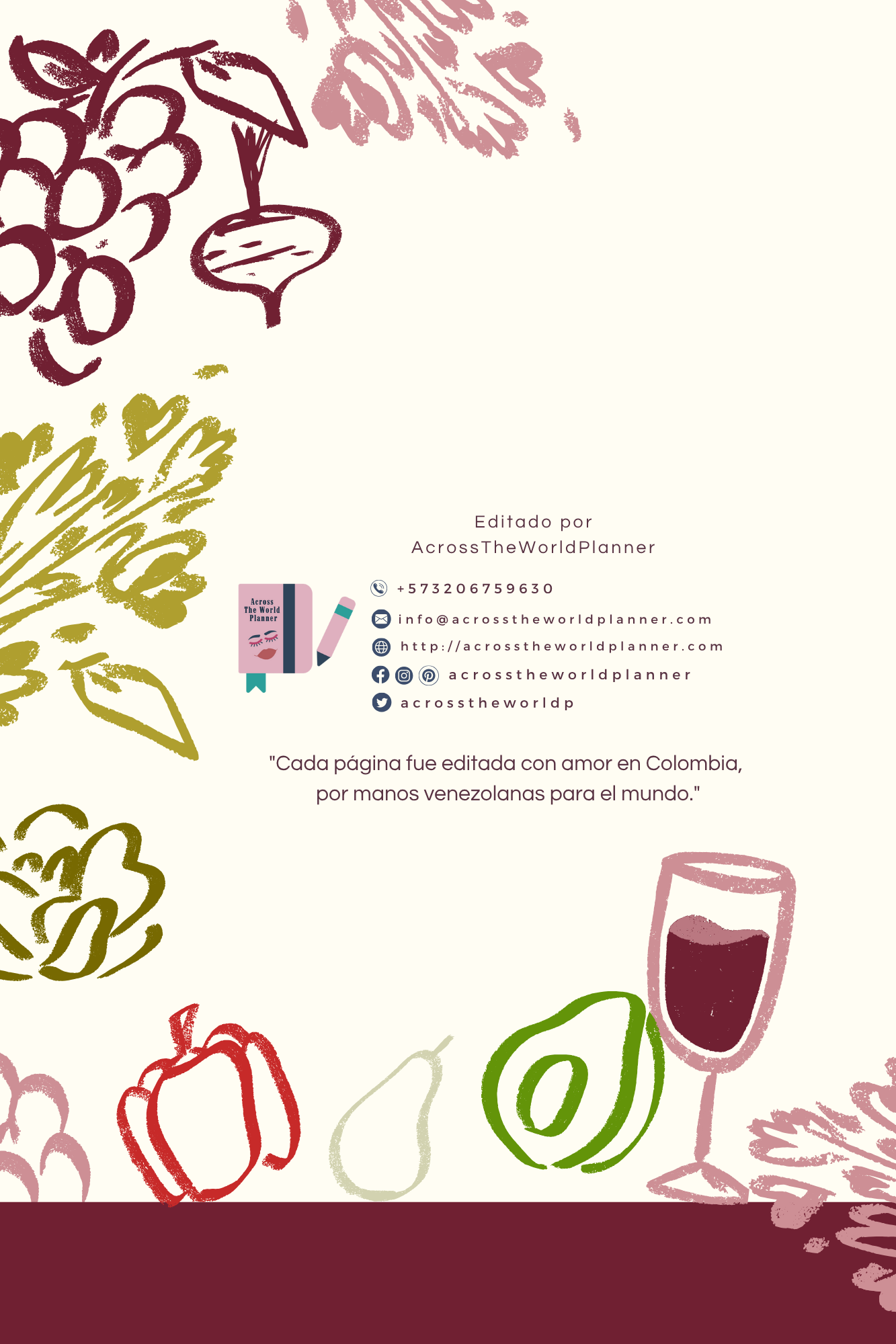 Planner de comida, Restaurantes, Foodies, Cata de Vino.