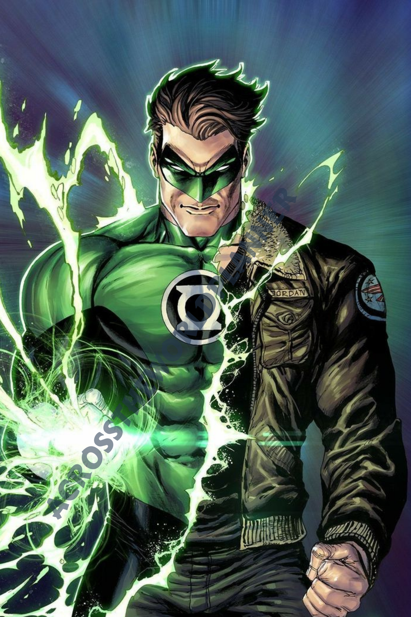 Planner personalizado Super Hérores: Linterna verde