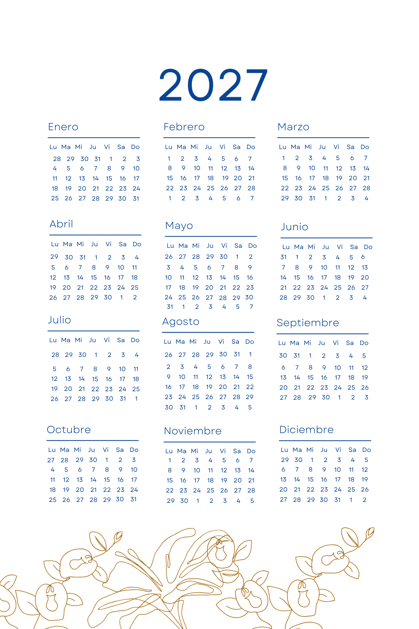 Planner personalizado Virgenes