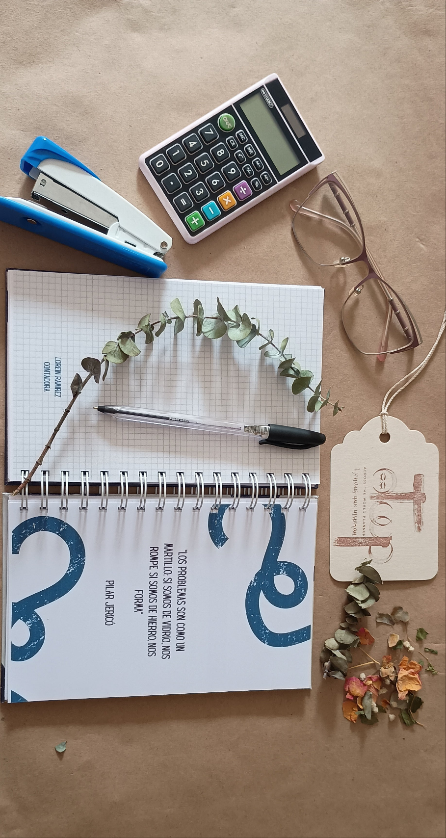 Planner Corporativo - Cintas Azules Contadora y Gerente