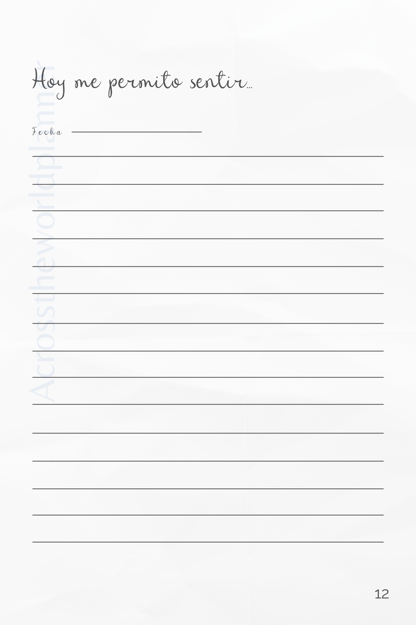💙 Diario Volver a Empezar: Un espacio para escribir, respirar y dar un paso a la vez.