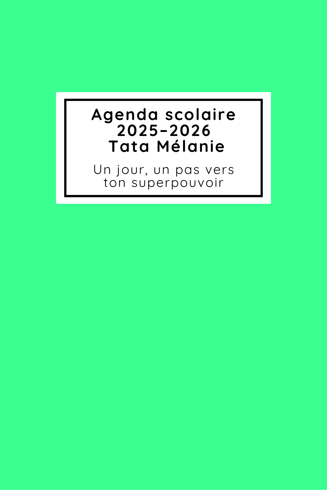 Agenda Personalizada