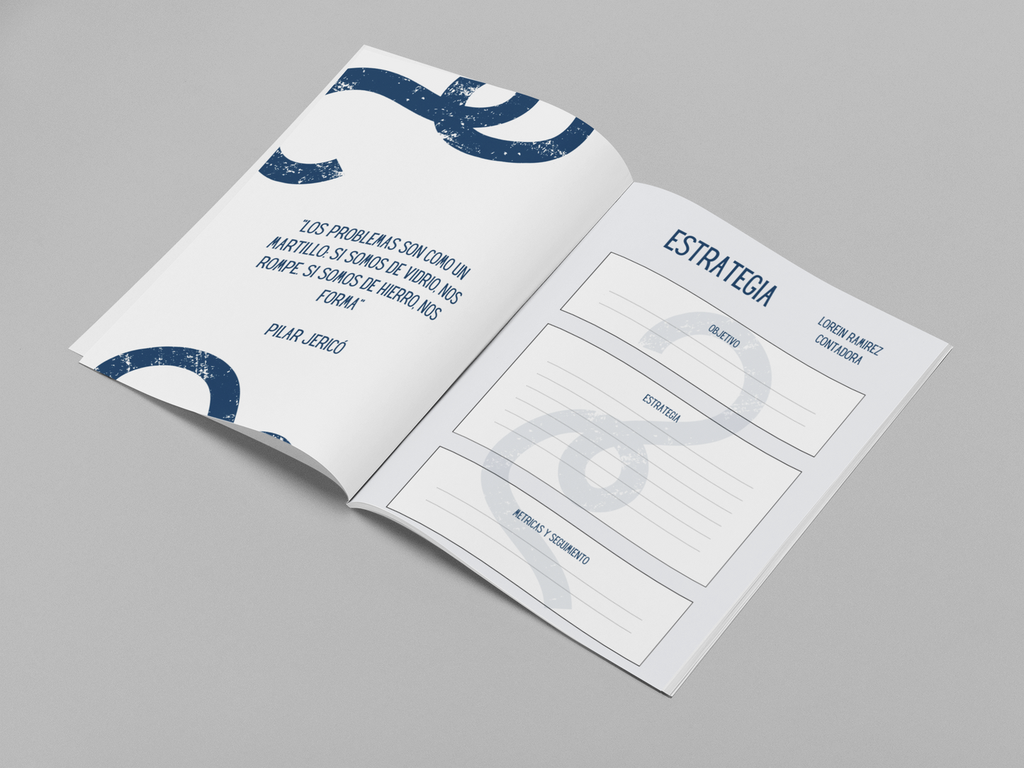 Planner Corporativo - Cintas Azules Contadora y Gerente