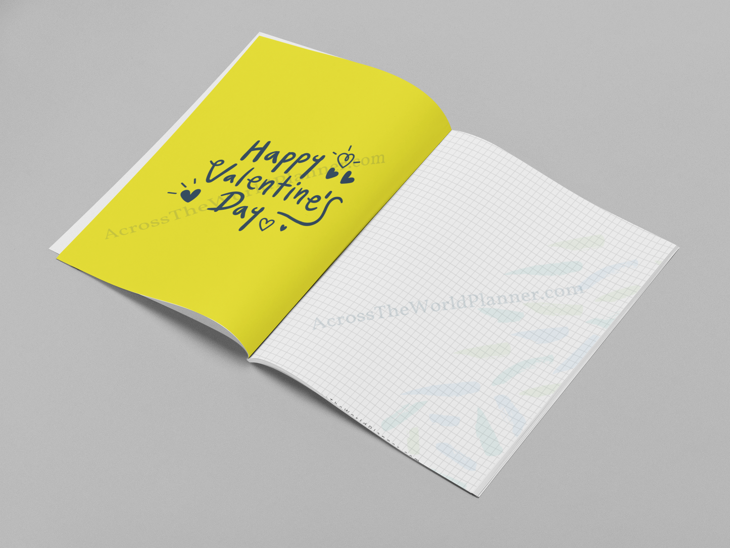 Planner personalizado San Valentín para él