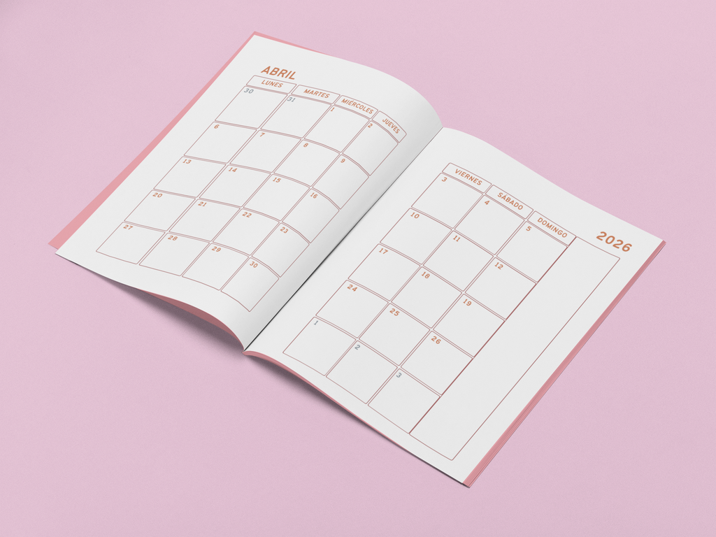 Agenda Anual 2026 Personalizada