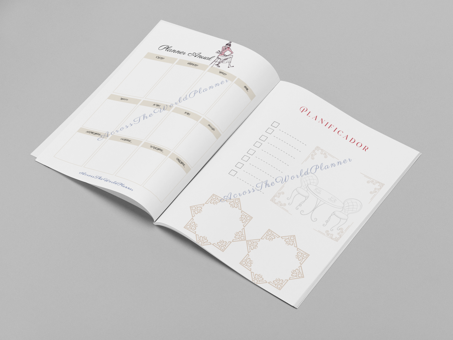 Planner personalizado Viajes o Países - Paris