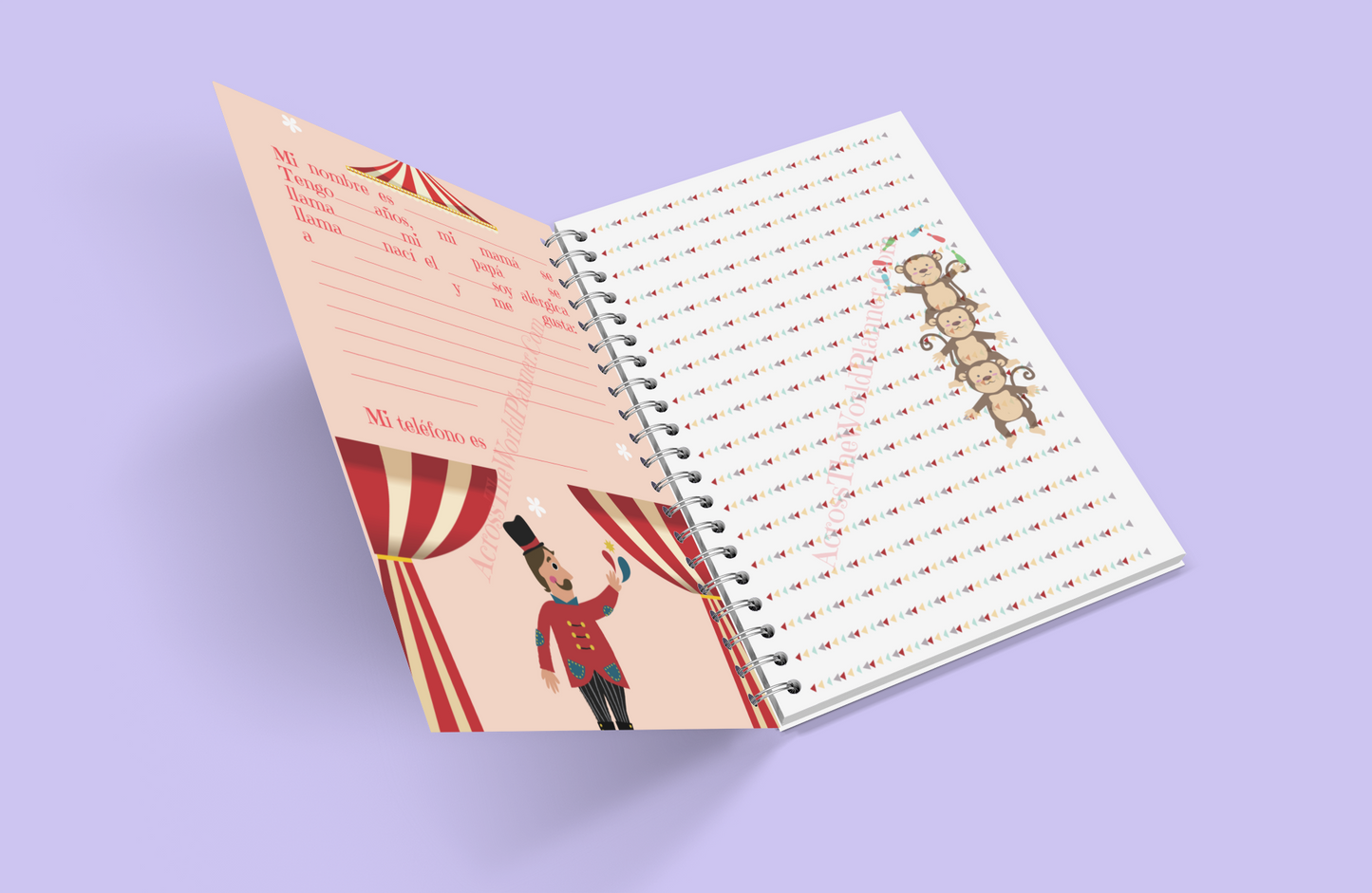 Mi primer Planner - Agenda personalizado para niñas