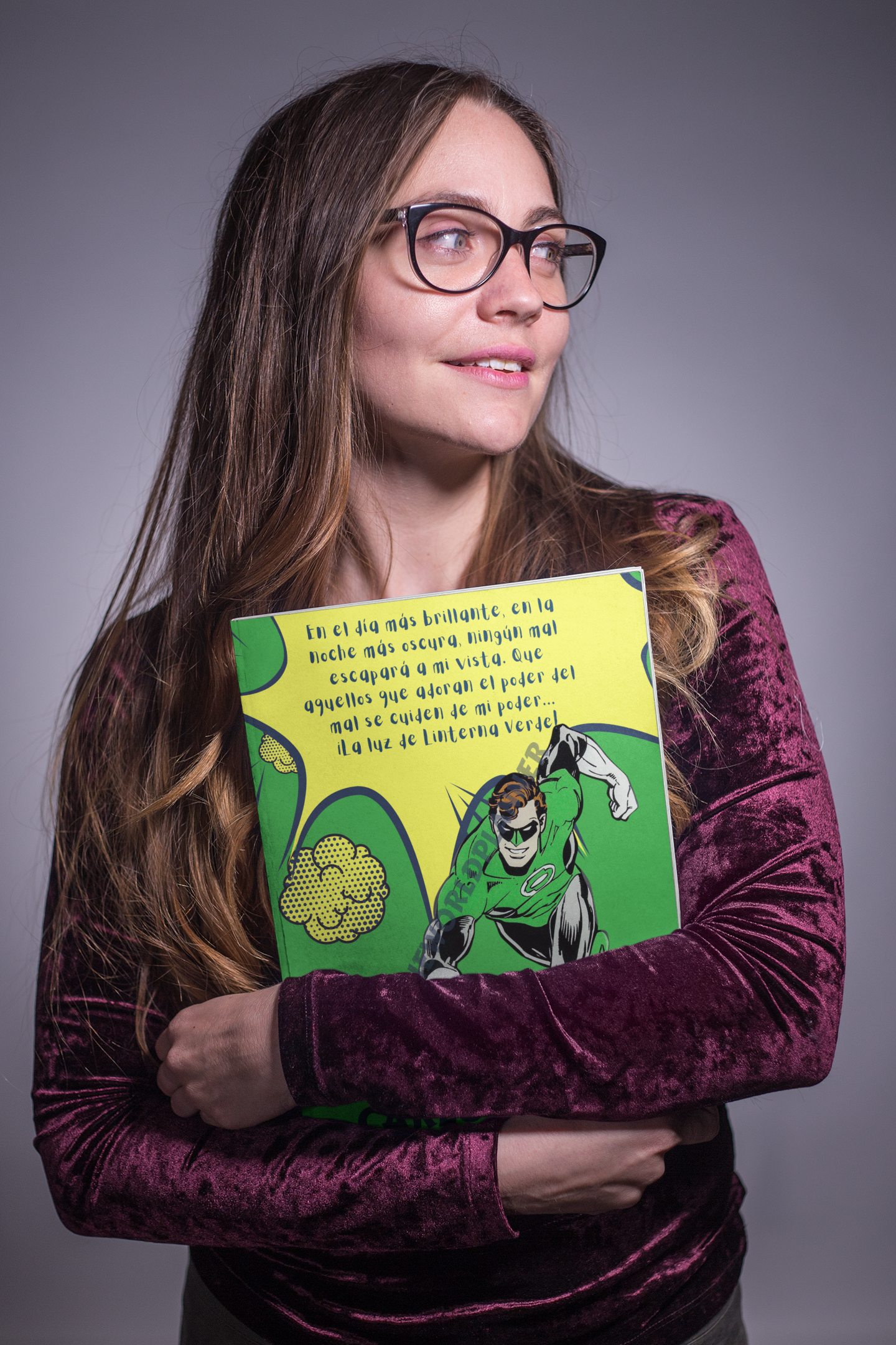 Planner personalizado Super Hérores: Linterna verde