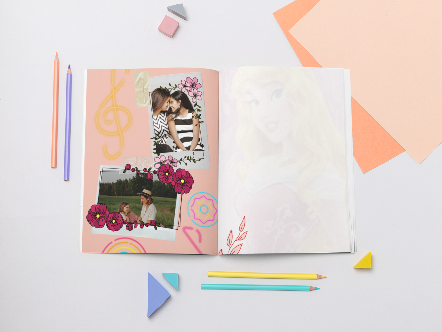 Planner Princesas - Agenda peronalizada para niñas