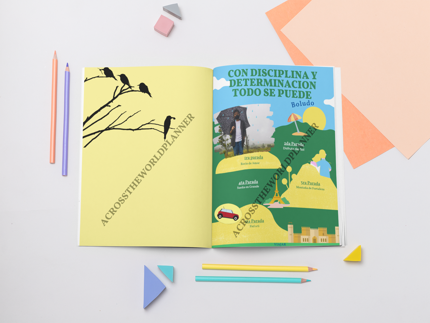 Travel Planner - Sketchbook Logbook