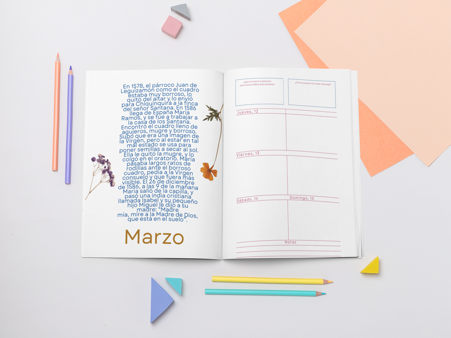 Planner personalizado Virgenes