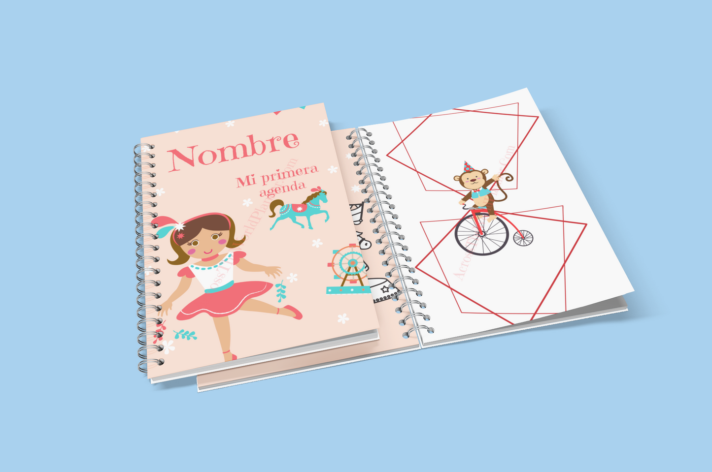 Mi primer Planner - Agenda personalizado para niñas