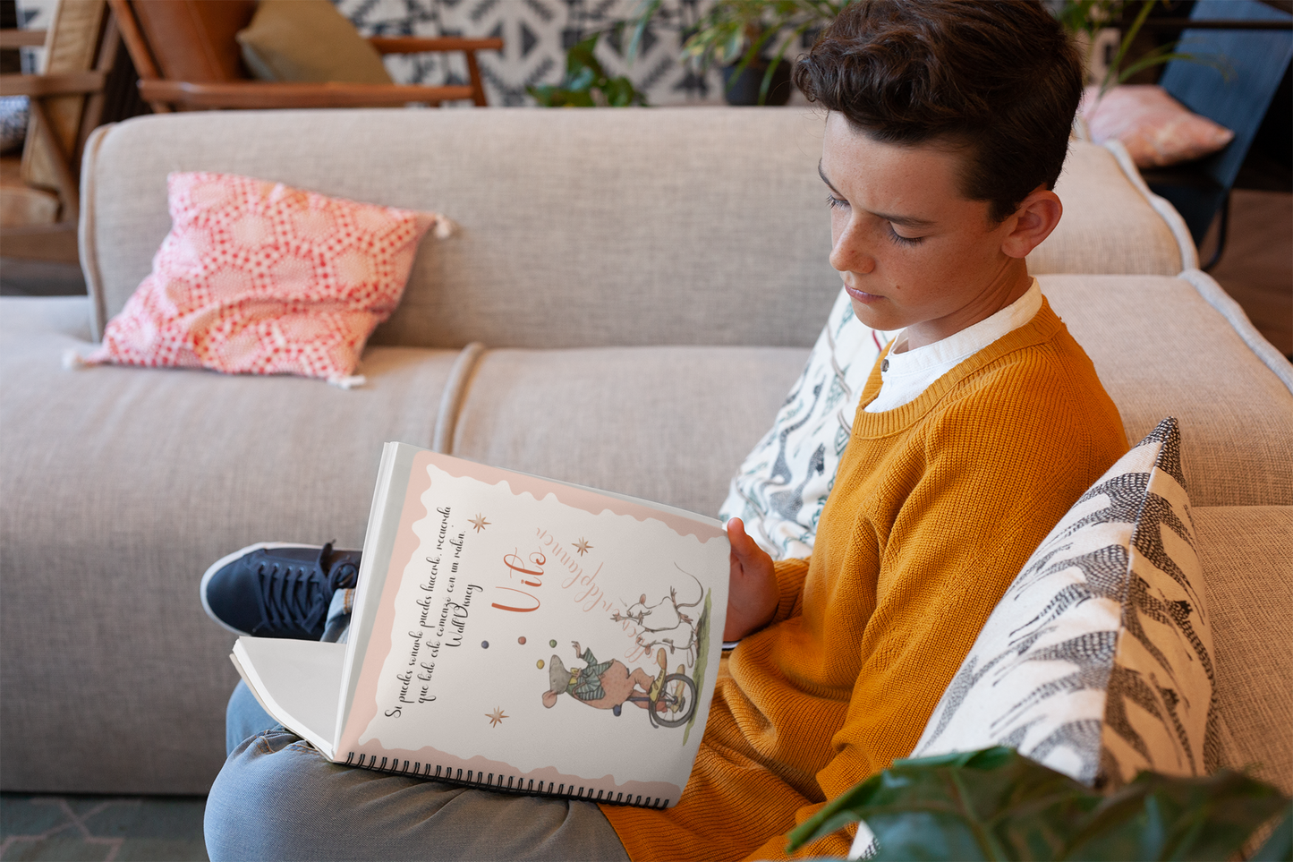 Planner de Animales (Ratones) - Agenda personalizada