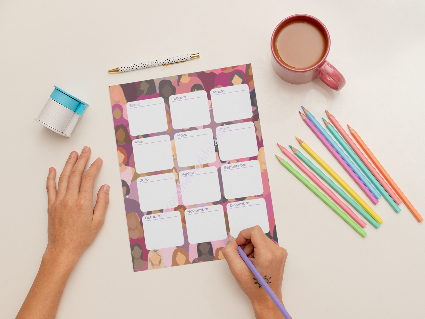 My Goals Personalized Planner: Women's Day 2025