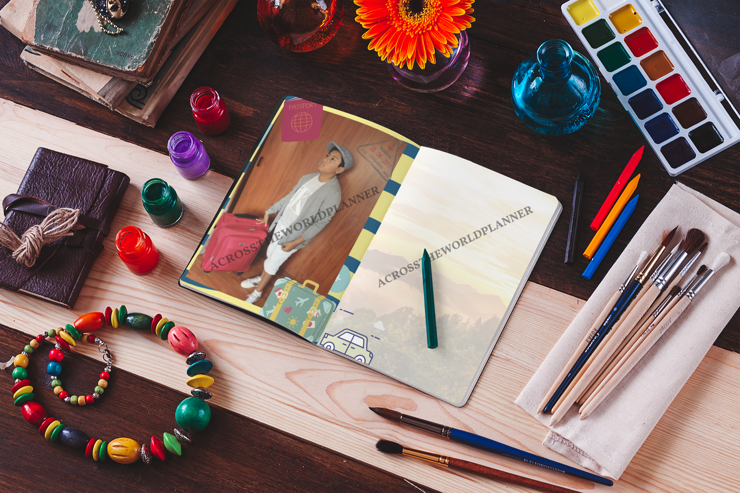 Travel Planner - Sketchbook Logbook