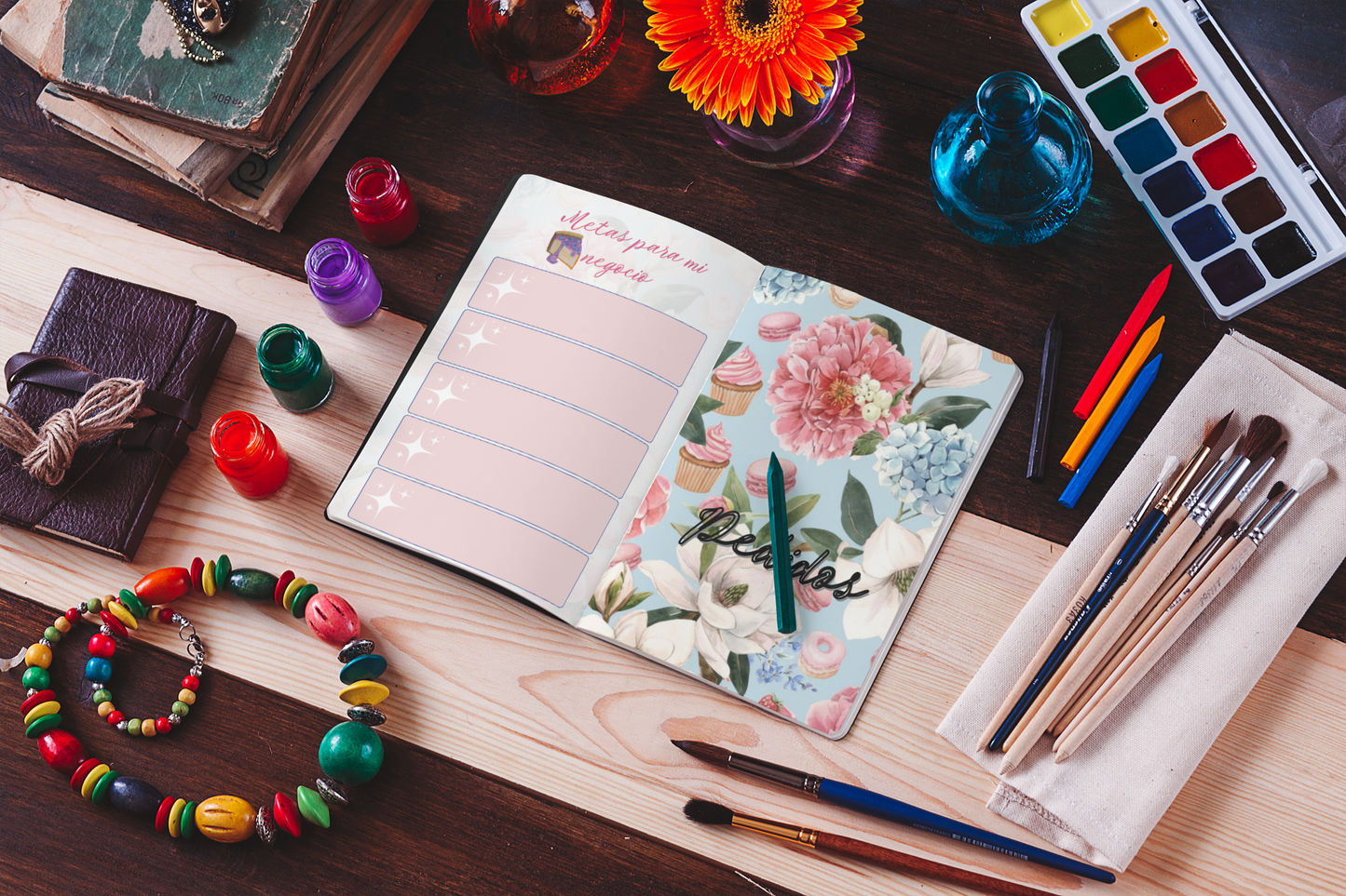 🍰 Planner Creativo para Emprendedoras Reposteras