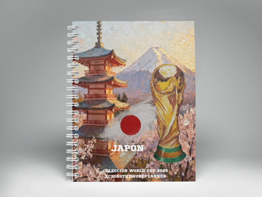 🌍⚽ Illustrated Notebook World Cup 2026 Collection - Germany