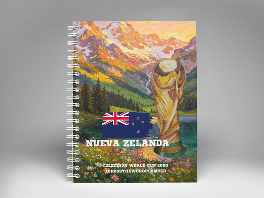 🌍⚽ Illustrated Notebook World Cup 2026 Collection - Germany