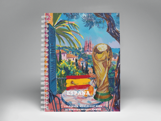 🌍⚽ Illustrated Notebook World Cup 2026 Collection - Germany