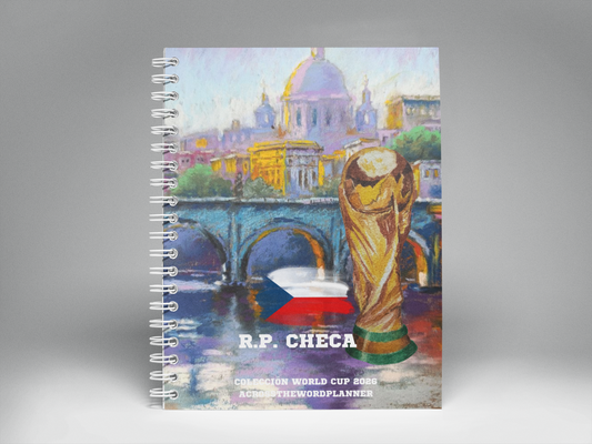 🌍⚽ Cuaderno Ilustrado Colección Mundial 2026 - R. Checa