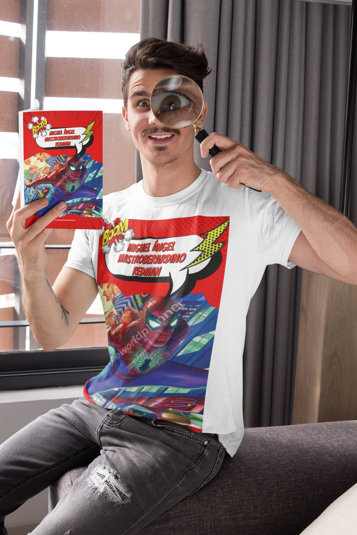 Cuaderno Personalizado: Spider Man