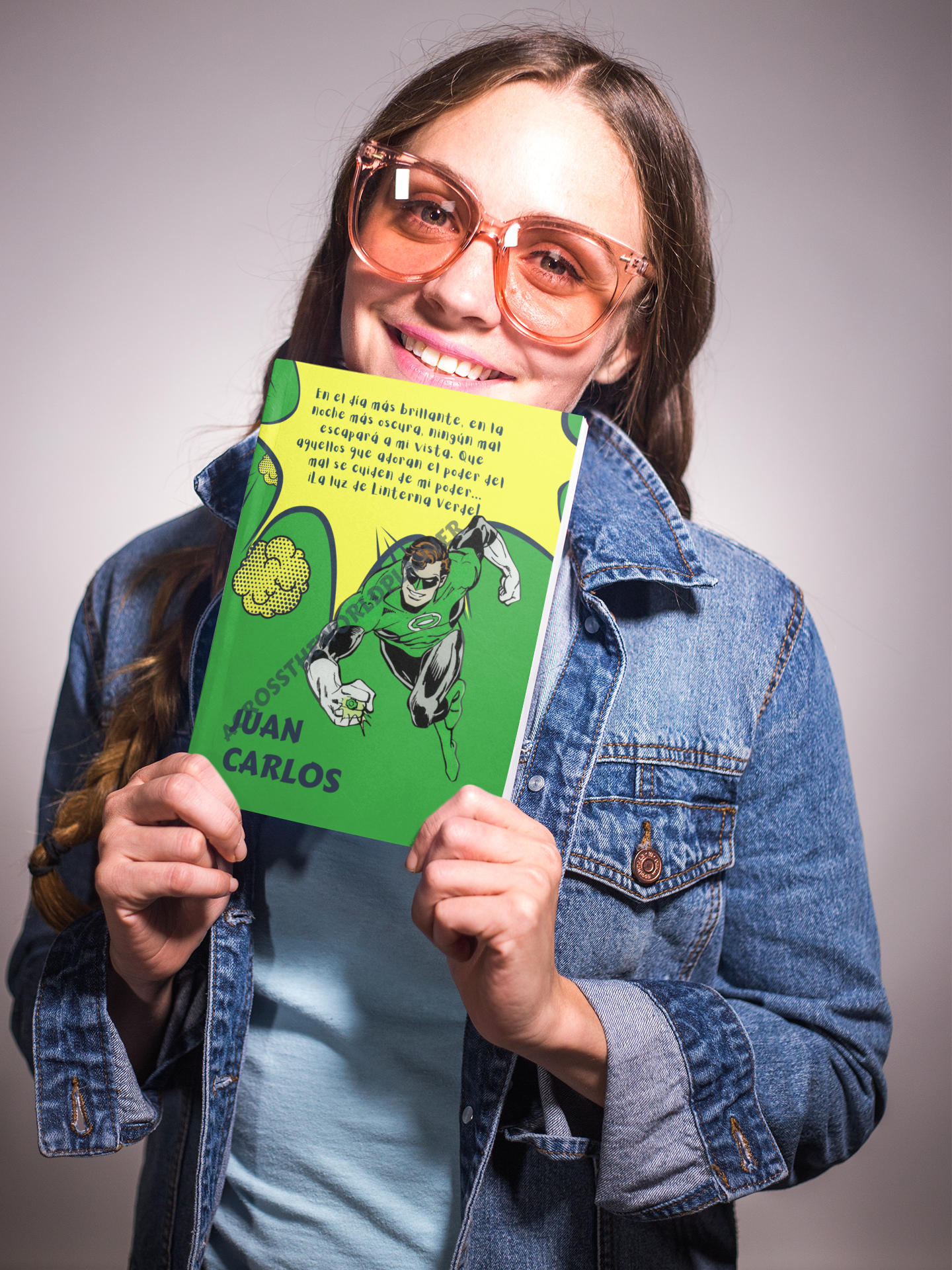 Planner personalizado Super Hérores: Linterna verde